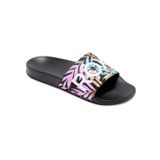 Roxy Kadın Slippy sandalet, Black Multi, 36 EU