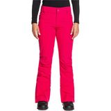 Roxy Kadın Snowboard Pantolonu Creek Kırmızı - XS - Pembe