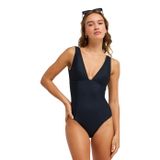 Roxy Love - Kadınlar için Mayo ERJX103786., antrasit, S