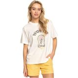 Roxy Moonlight Sun B Kadın Beyaz Tişört - XS