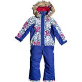 Roxy Paradise Suit Snsu Kadın Beyaz Snowboard Tulumu - Mavi - 3 Yaş