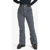 Roxy Rising High Pt Kadın Kayak/Snowboard Pantolonu-ERJTP03295 XL Beden Yüksek Bel Tasarım - Siyah - Beyaz