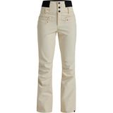 Roxy Rising High Pt Kadın Snowboard Pantolonu Krem Renkli Su Geçirmez Softshell Materyal