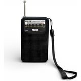 Roxy Rxy-Bariton Cep Tipi Mini Pilli Analog Radyo - Siyah