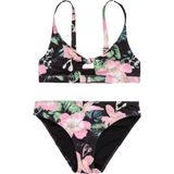 Roxy Shadow Floral Bralette Set Kız Çocuk Bikini - Renkli - 16 Yaş