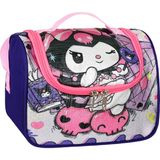 Roxy Simli Kuromi Termal Isı Yalıtımlı Beslenme Çantası - Termal Beslenme Çantası - 20 cm x 25 cm x 13 cm - Mor