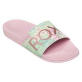Roxy Slippy II kadın sandaleti, Yeşil Pembe, 38 EU