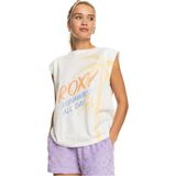 Roxy Smell Of Sea Kadın Beyaz Tişört