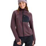 Roxy Soaring Heights Kadın Polar Ceket Mor Renk Standart Kalıp ile Şık ve Fonksiyonel - XS