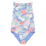 Roxy Tropical Story Kız Çocuk Mayo, 3, ERLX103116, GRAPEMIST TROPICAL PAR TAY, Kız Çocuklar