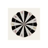 ROY KING ACEM SİYAH PASTA TABAK 19,5 CM