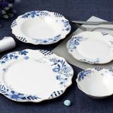 Roy King Blue Garden 24 Parça 6 Kişilik Yemek Takımı