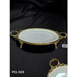 Roy King Elegance Oval Sunum Tabak Gold 46 Cm Pcl023 Altın