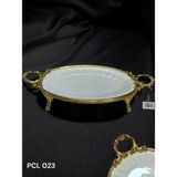 Roy King Elegance Oval Sunum Tabak Gold 46 cm PCL023