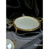 Roy King Elegance Yuvarlak Sunum Tabak Gold 41 Cm - Altın