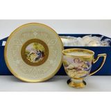 Roy King Isabella Afet-I Devran 6 Lı Kahve Fincan Takımı Hkr 006 - Gold