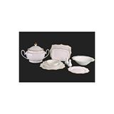 Roy King Royal London Diana 12 Kişilik 60 Parça Yemek Takımı Rl01-109 Beyaz