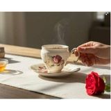 Roy King Roykıng Rose 6 Lı Kahve Fincan Takımı - 1 Adet - 90 ml