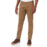 Roy Robson Erkek Chino Pantolon Kumaş Pantolon Slim Fit Streç, Açık Kahverengi, 52 Slim