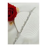Roya Happiness RENKLİ TAŞLI LALE YAPRAK BİLEKLİK SEVGİLİYE KIZ ARKADAŞA HEDİYE ÇELİK TULİP GARDEN ALTIN GÜMÜŞ