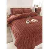 Roya Home Çift Kişilik Tavşan Tüyü 6 Parça Uyku Seti 220X240(ÇIFT Taraflı Welsoft) - Bordo
