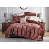 Roya Home Konrade Luxe Collection 7 Parça Uyku Seti - Mürdüm