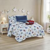Roya Home Ultrasoft Tek Kişilik 5parça Uykuseti(Oyuncak Dahil ) - 001-Renkli - Otobüs