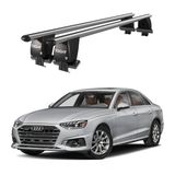 Royal Audi A4 (2019 ve Sonrası) Uyumlu Gri Kilitli Ara Atkı Port Bagaj Tavan Barı