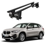 Royal BMW X1 (2019 ve Sonrası) Uyumlu Siyah Kilitli Ara Atkı Port Bagaj Tavan Barı
