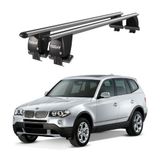 Royal Bmw X3 (2004-2010) Uyumlu Gri Kilitli Ara Atkı Port Bagaj Tavan Barı