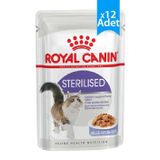 Royal Canin 00216 Sterilised Jelly Pouch 12 x 85 g Kısırlaştırılmış Yaş Kedi Maması