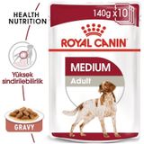Royal Canin 10x140 gr Medium Adult Tavuklu Yetişkin Köpek Maması
