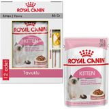 Royal Canin 12x85 gr Kitten Tavuklu Yavru Kedi Konservesi