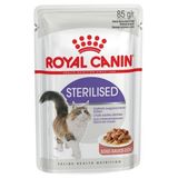 Royal Canin 12x85 GR Sterilised Gravy Kısırlaştırılmış Yetişkin Kedi Yaş Maması