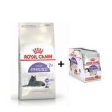 Royal Canin 3,5 kg 7 Yaş Üzeri Kısırlaştırılmış Kedi Maması + 12 Adet Yaş Mama