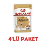 Royal Canin 4x85 gr Chihuahua Adult Pouch Konserve Köpek Maması