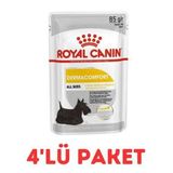 Royal Canin 4x85 gr Dermacomfort Hassas Yetişkin Köpek Pouch Konserve