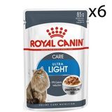 Royal Canin 6x85 gr Ultra Light Yetiskin Kedi Konservesi