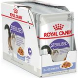 Royal Canin 85 gr 12 Adet Sterilised Jelly Pouch Kısır Kedi Konserve Maması