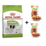 Royal Canin Adult XSmall 1.5 kg Köpek Maması + 2x80 gr Wooc Ödül