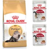 Royal Canin Adult Yetişkin Persian Kedi Maması 2 kg + Royal Canin Yetişkin Soslu Parça Etli Yaş Kedi Maması