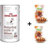 Royal Canin Babydog Milk Yavru Köpek Süt Tozu 400 gr + 2 Adet Wooc Ödül 80 gr