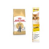 Royal Canin British Shorthair Yetişkin Kedi Maması 2 Kg + Gimcat Duo Paste Peynirli Multi Vitamin 50 Gr