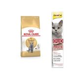 Royal Canin British Shorthair Yetişkin Kedi Maması 2 Kg + Gimcat Duo Paste Tavuklu Anti-Hairball Malt 50Gr