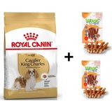 Royal Canin Cavalier King Charles 1.5 kg Yetişkin Köpek Maması + 2x80 gr Wooc Ödül
