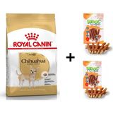 Royal Canin Chihuahua 1.5 kg Yetişkin Köpek Maması + 2x80 gr Wooc Ödül