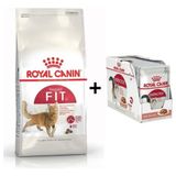Royal Canin Fit 32 2 kg Kedi Maması +12 Adet Yaş Mama