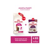 Royal Canin Fussy Exigent 4 Kg + Sensory Feel 4x85 Gr Yaş Mama Avantaj Seti