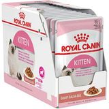 Royal Canin Gravy Kitten Instinctive Premium Kalite Yaş Yavru Kedi Maması 85 gr Et Tatlı 12 Adet