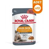 Royal Canin Hair & Skin Care 12x85 gr Yetişkin Kedi Yaş Maması